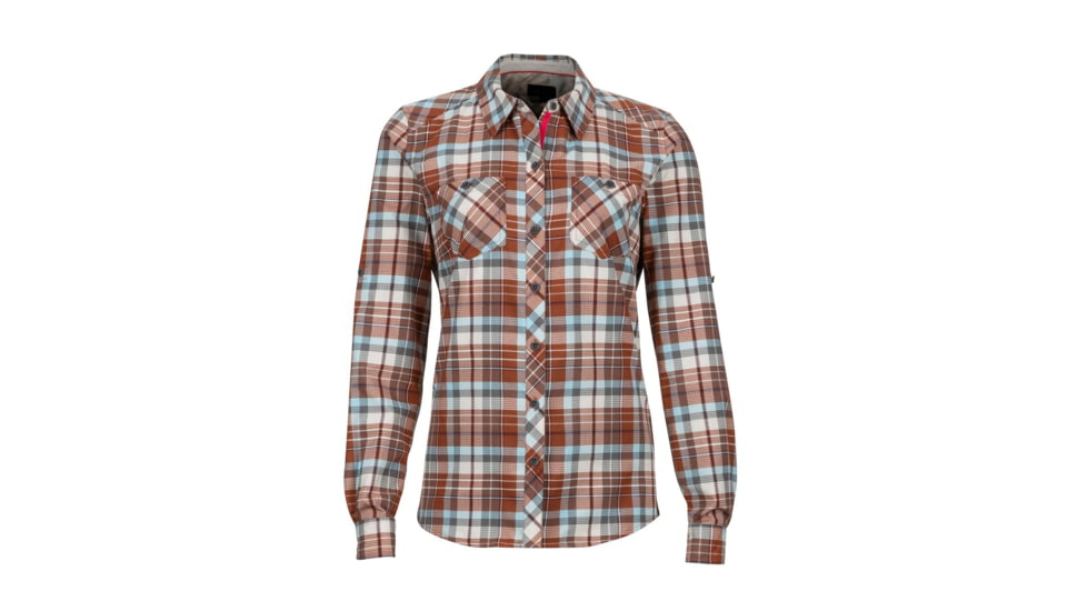 Marmot Lillian Long Sleeve Shirt - Womens, Terracotta, Extra Small 48280-120-XS