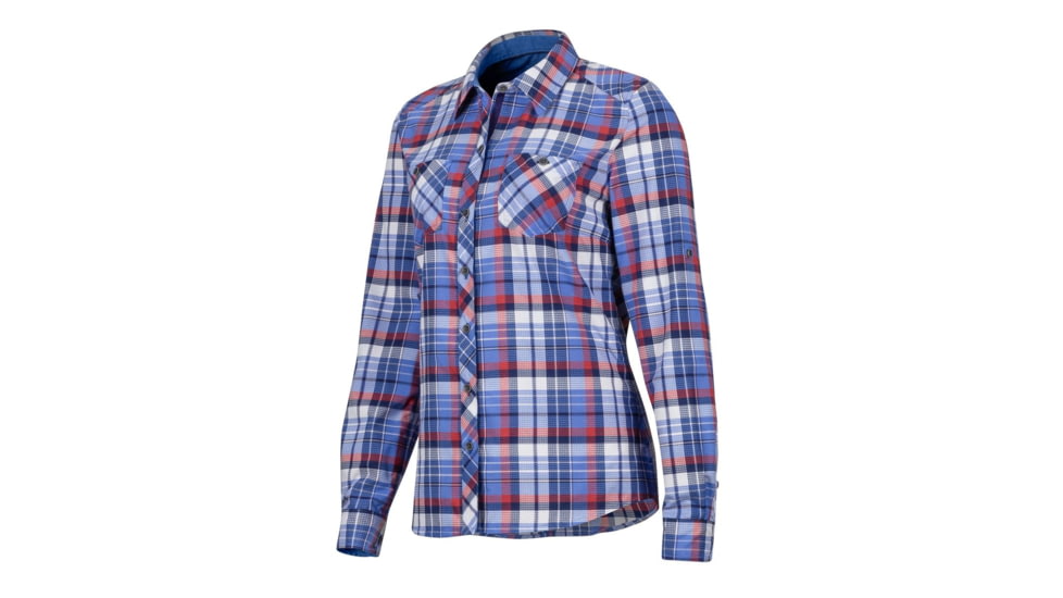 Marmot Lillian Long Sleeve Shirt - Womens, Arctic Navy, Extra Small 48280-2975-XS