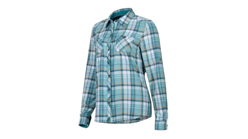 Marmot Lillian Long Sleeve Shirt - Womens, Malachite, L 48280-3679-L