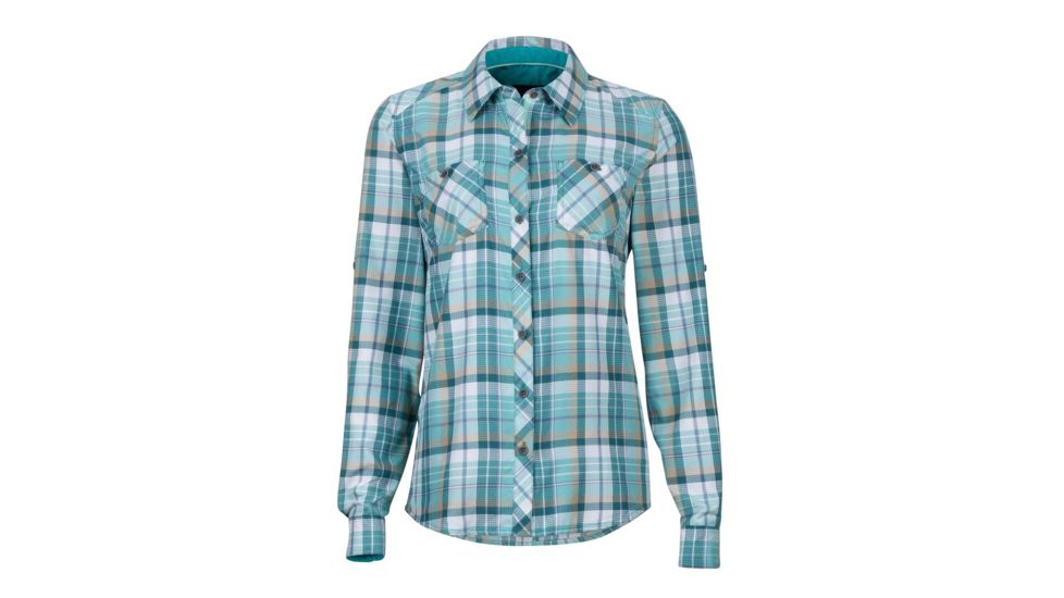 Marmot Lillian Long Sleeve Shirt - Womens, Malachite, L 48280-3679-L