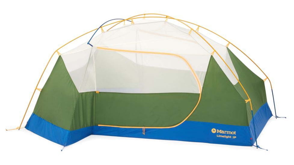 Marmot Limelight Tent - 3 Person, Foliage/Dark Azure, One Size, 195115053222