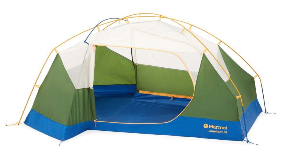 Marmot Limelight Tent - 3 Person, Foliage/Dark Azure, One Size, 195115053222