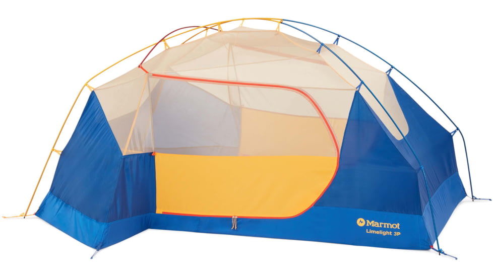 Marmot Limelight Tent, 3 Person, Solar/Red Sun, 3-Person, 195115053215