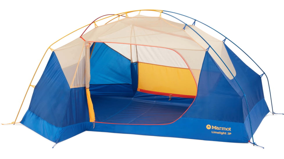 Marmot Limelight Tent, 3 Person, Solar/Red Sun, 3-Person, 195115053215