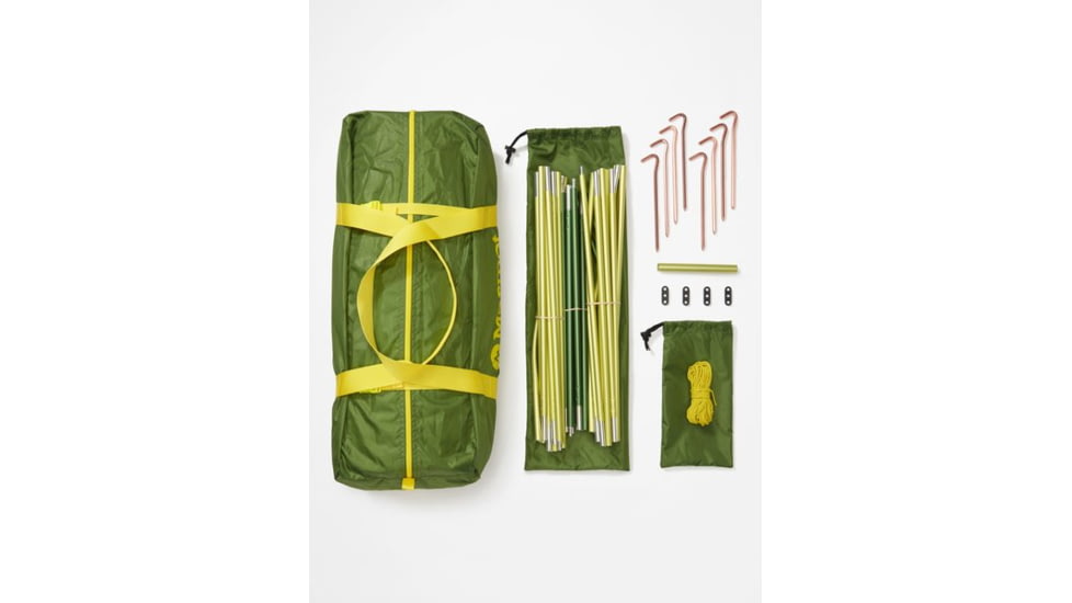Marmot Limestone 4 Person Tent, Kiwi, One Size, M13993-4786-ONE