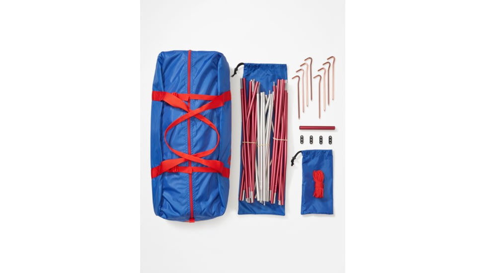 Marmot Limestone 4 Person Tent, Victory Red, One Size, M13993-6702-ONE