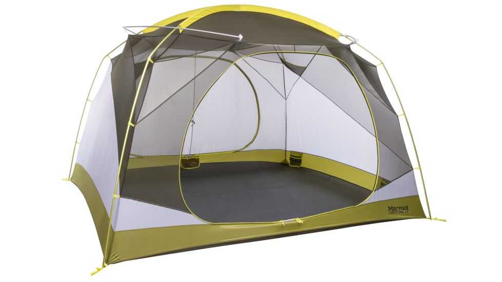 Marmot Limestone Tent, 4-Person, Green Shadow/Moss, 29100-4200-ONE