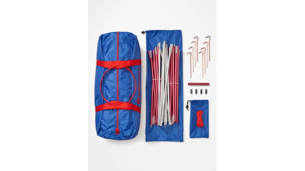 Marmot Limestone Tent - 6 Person, Victory Red, One Size, 195115133498