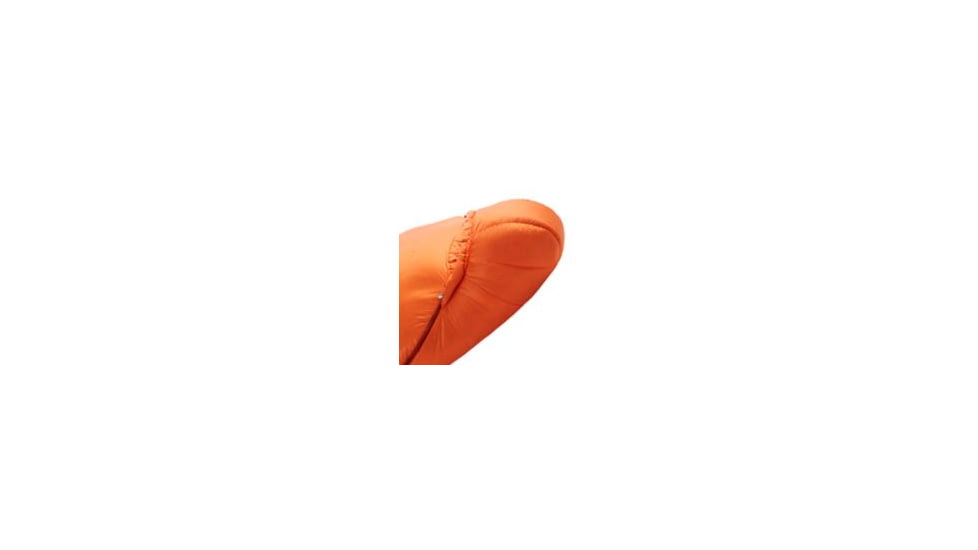 Marmot Lithium Sleeping Bag, Blaze/Dark Rust, Regular, Left Zip, 22300-9346-LZ