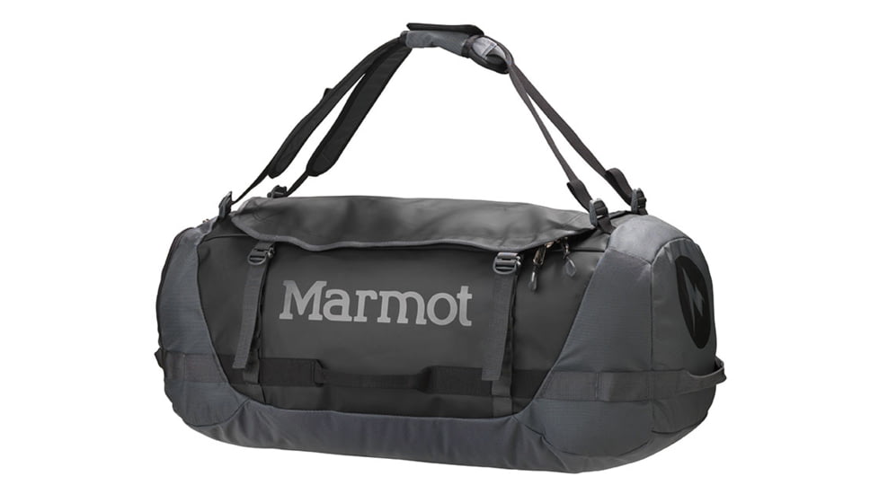 Marmot Long Hauler Duffle Bag - Large-Black/Slate Grey-Large