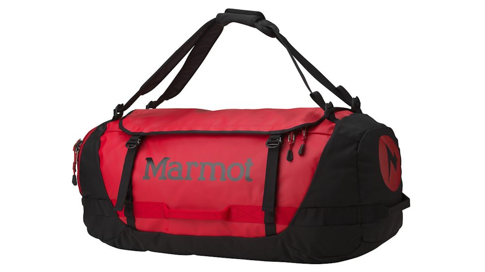 Marmot Long Hauler Duffle Bag - Large-Team Red/Black-Large