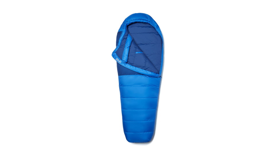 Marmot Lost Coast 15 Sleeping Bags, Trail Blue/Twilight, Left Zip, M15415-23294-LZ