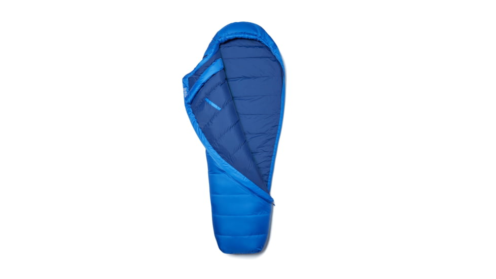 Marmot Lost Coast 15 Sleeping Bags, Trail Blue/Twilight, Left Zip, M15415-23294-LZ