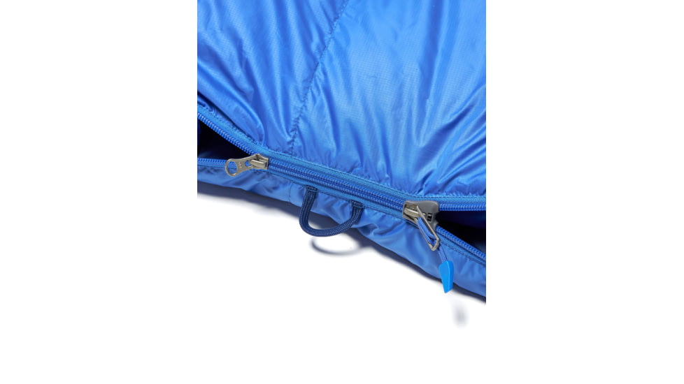 Marmot Lost Coast 15 Sleeping Bags, Trail Blue/Twilight, Left Zip, M15415-23294-LZ