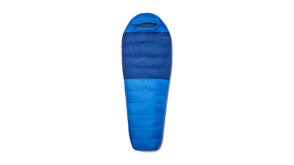 Marmot Lost Coast 15 Sleeping Bags, Trail Blue/Twilight, Left Zip, M15415-23294-LZ