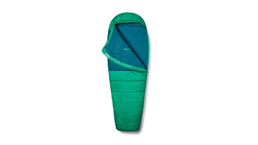 Marmot Lost Coast 30 Sleeping Bags, Clover/Dark Jungle, Left Zip, M15412-23221-LZ