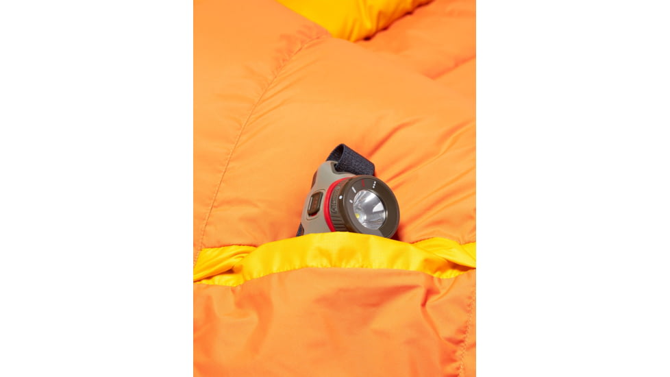 Marmot Lost Coast 5 Sleeping Bags, Golden Sun/Tangelo, Left Zip, Short, M15417-23305-LZ