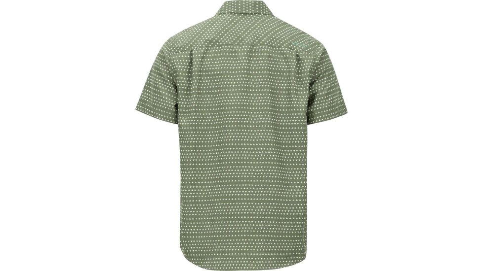 Marmot Lykken Short Sleeve Shirt - Mens, Crocodile Angles, Extra Large, 44060-4865-XL