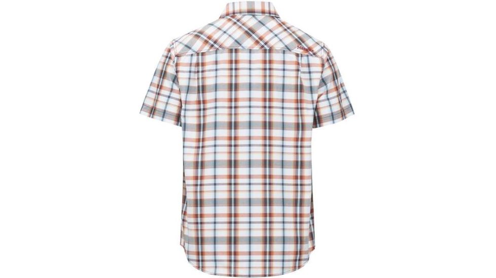 Marmot Lykken Short Sleeve Shirt - Mens, Desert Red, Large, 44060-6986-L