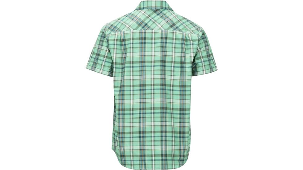 Marmot Lykken Short Sleeve Shirt - Mens, Pond Green, 2XL, 44060-4570-XXL