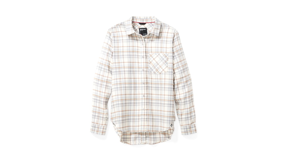Marmot Maggie Midweight Flannel Long Sleeve - Women's, Papyrus, Extra Small, 47170-7395-XS