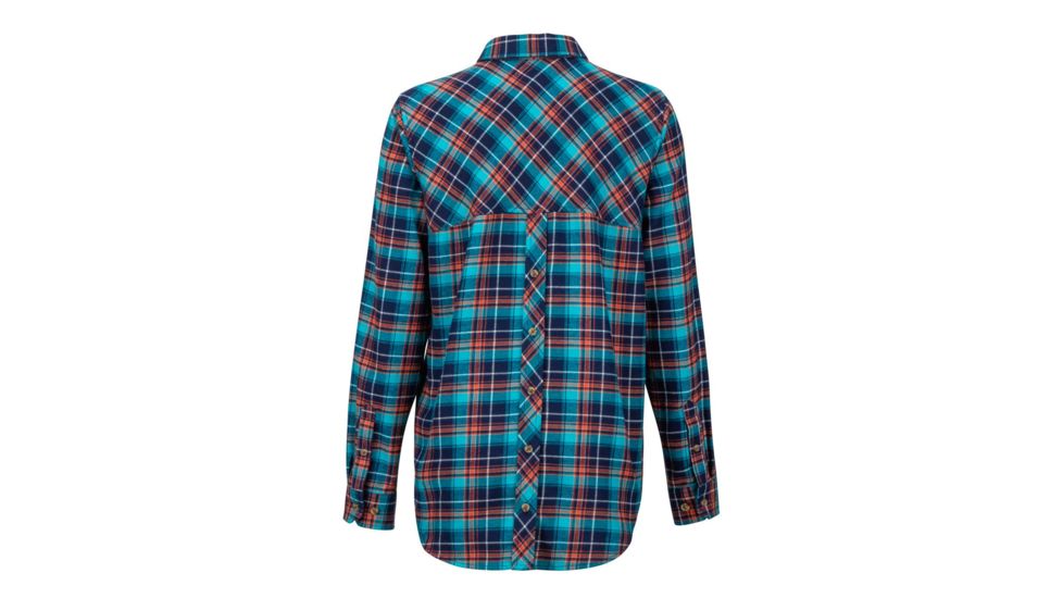 Marmot Maggie MidWt Flannel Long Sleeve - Womens, Arctic Navy, Medium, 47170-Arctic Navy-M-DEMO
