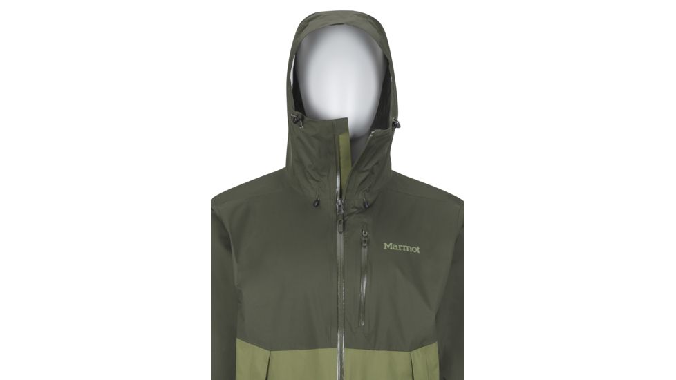 Marmot Magus Jacket - Mens, Rosin Green/Bomber Green, Small, 40820-4905-S