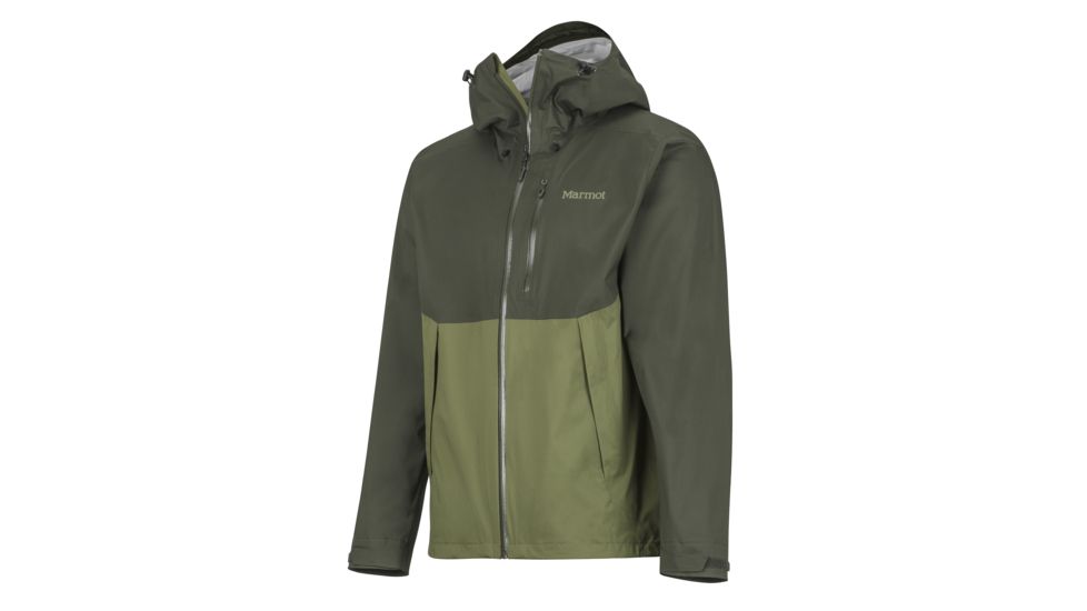 Marmot Magus Jacket - Mens, Rosin Green/Bomber Green, Small, 40820-4905-S