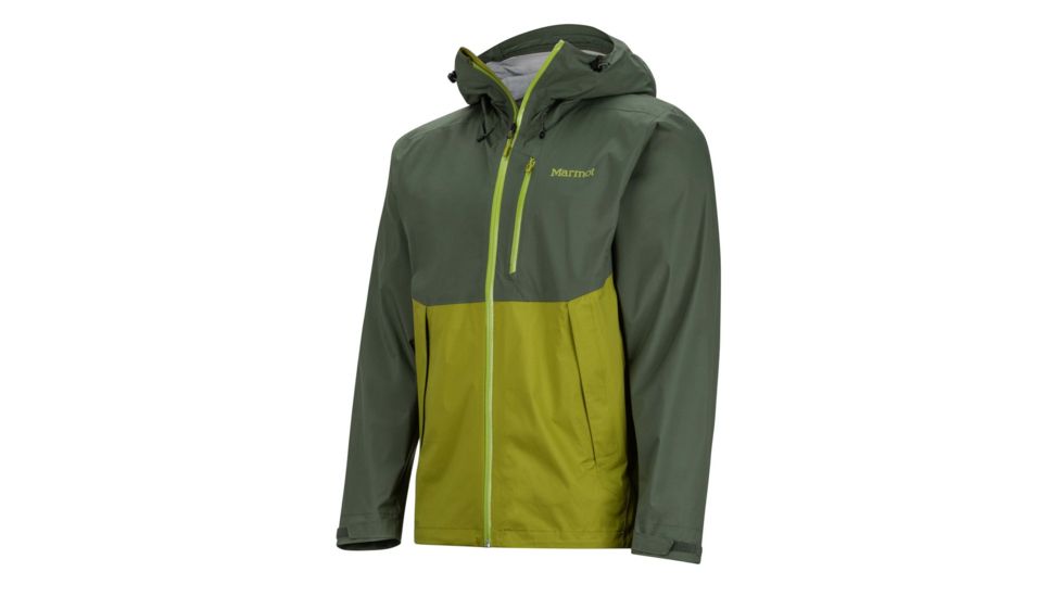 Marmot Magus Shell Jacket - Mens, Crocodile/Cilantro, 2XL 40820-4941-XXL