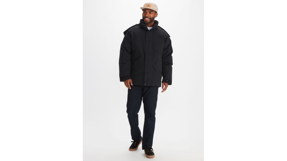 Marmot Mammoth GORE-TEX Parka - Mens, Black/Dark Azure, 2XL, 91490-16493-XXL