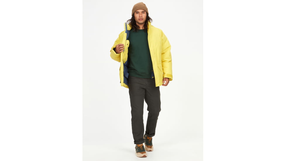 Marmot Mammoth GORE-TEX Parka - Mens, Limelight, Small, 91490-21536-S