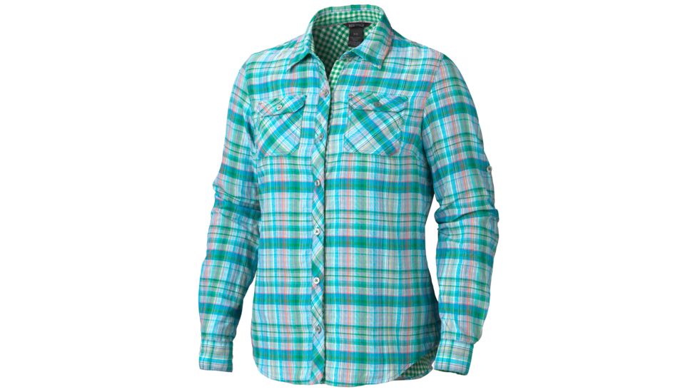 Marmot Marissa Long Sleeve - Women's-Atomic Blue-Small