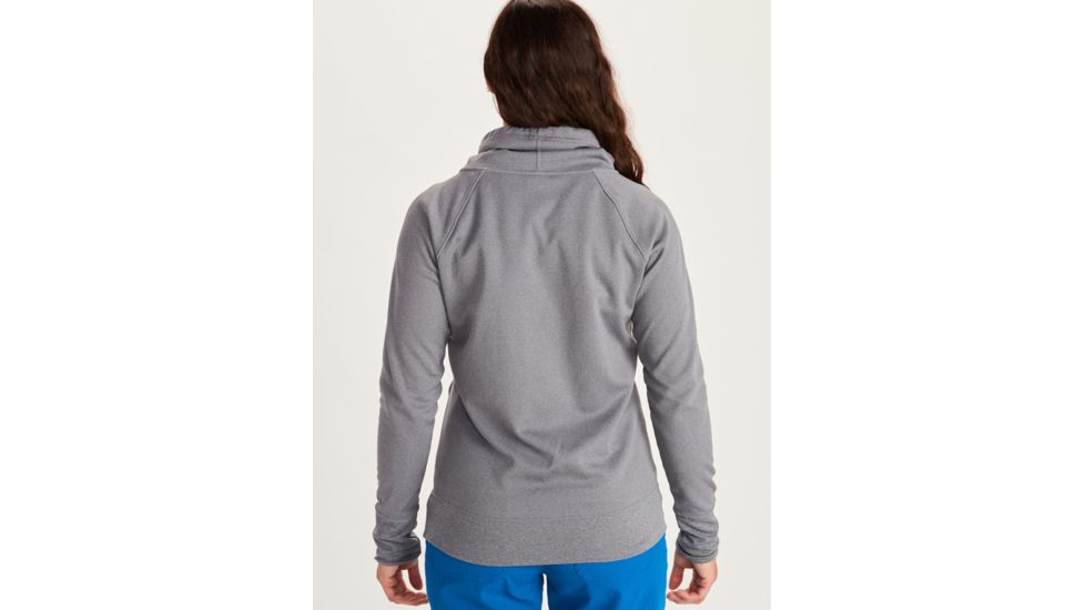Marmot Marley Long Sleeve Shirt - Womens, Steel Onyx Heather, Medium, 41310-8702-M