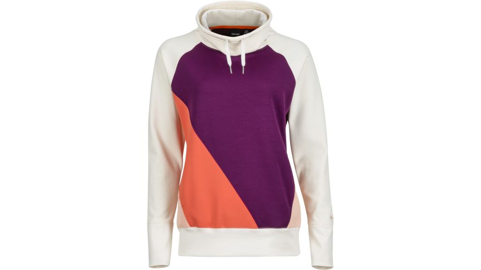 Marmot Marley Long Sleeve - Women's-Turtle Dove/Deep Plum-Medium