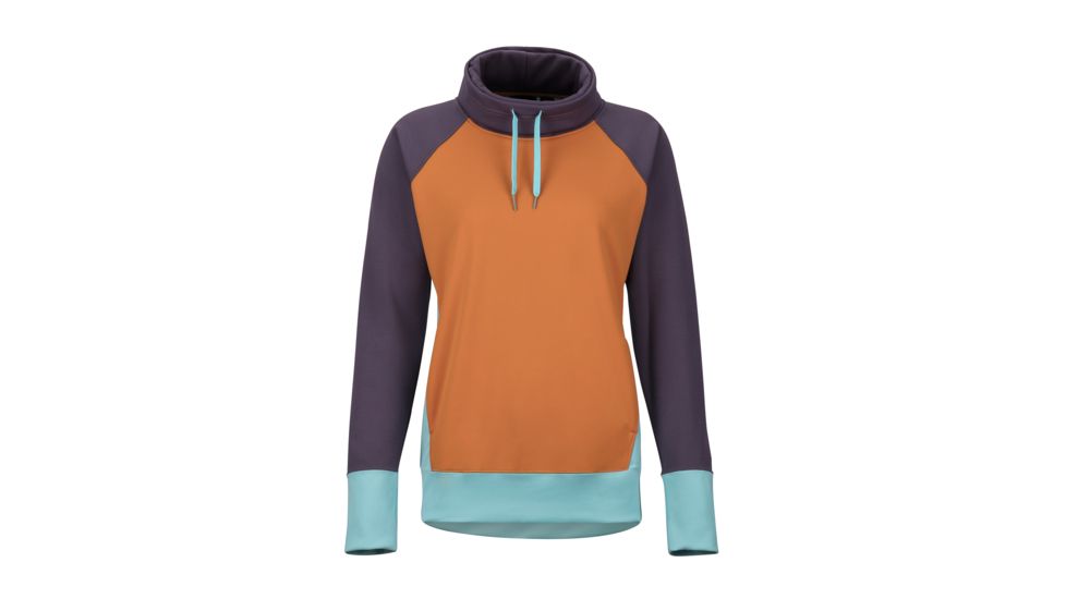 Marmot Marley Long Sleeve - Womens, Bonfire/Vintage Violet, Extra Small, 48470-9129-XS