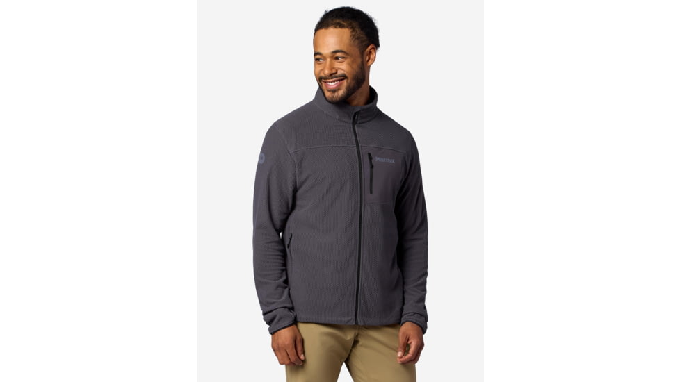 Marmot AirFleece Jacket - Men's, Blackened, Large, 195115392000