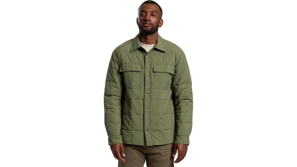 Marmot Ares Shacket - Men's, Olive Grove, Extra Large, 195115338329
