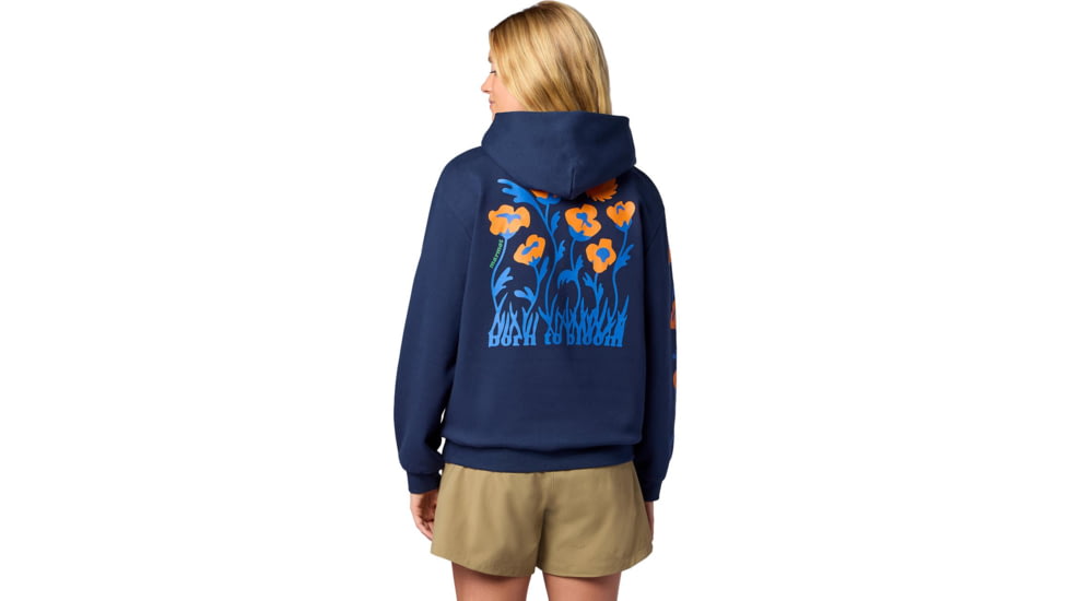 Marmot Born to Bloom Hoody -Women's, Nightfall Navy, Medium, 195115397159