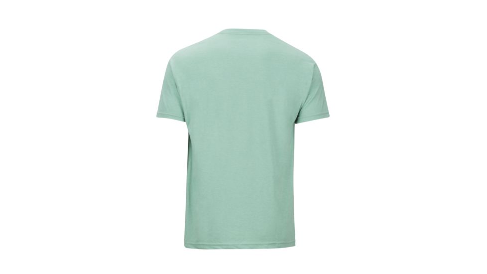 Marmot Marmot Coastal Tee Short Sleeve - Mens, Pond Green Heather, Extra Large, 42430-8768-XL