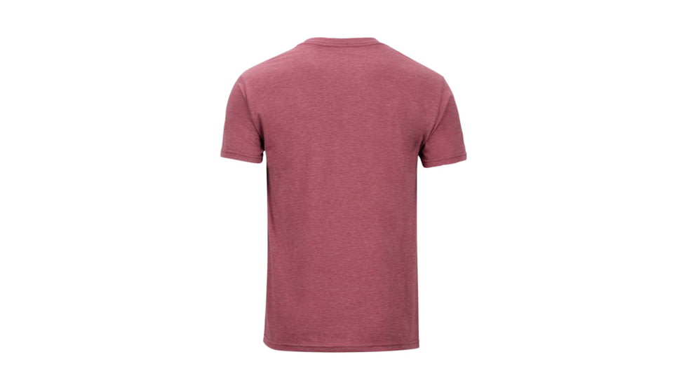 Marmot Marmot Coastal Tee Short Sleeve - Mens, True Burgundy Heather, Medium, 42430-TBH-M-DEMO