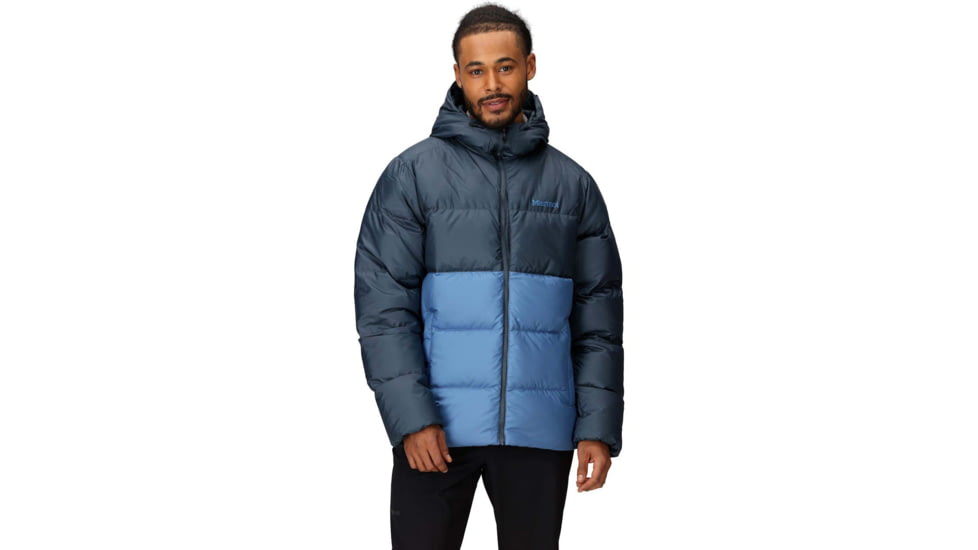 Marmot Guides Down Hoody - Men's, Thunderhead/Rain Cloud, Extra Large, M16229-41981-XL