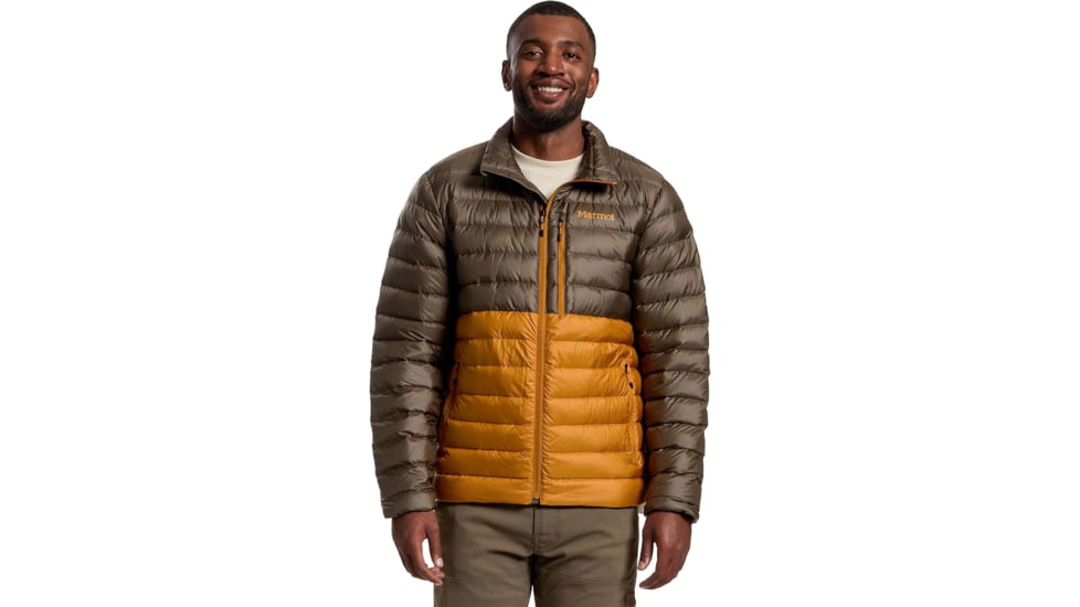 Marmot Highlander Jacket - Men's, Claystone/Honey Glaze, Extra Large, 195115336271