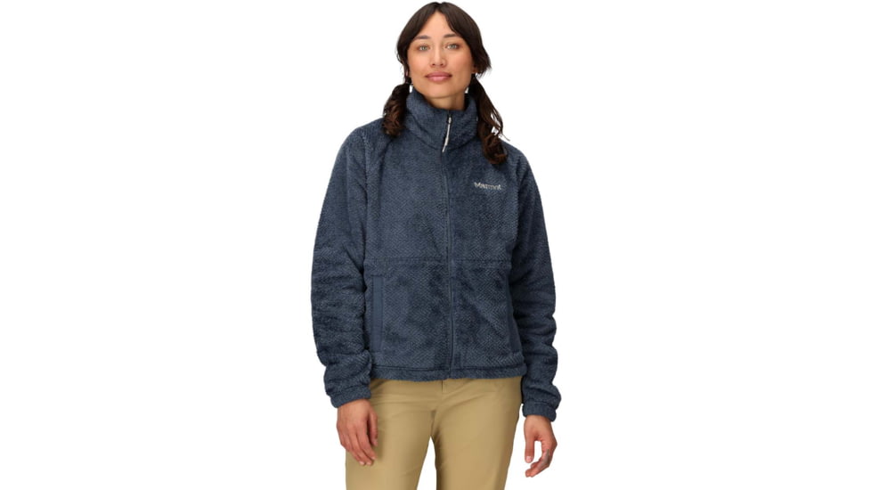 Marmot Homestead Fleece Jacket - Womens, Thunderhead, Large, 195115325848