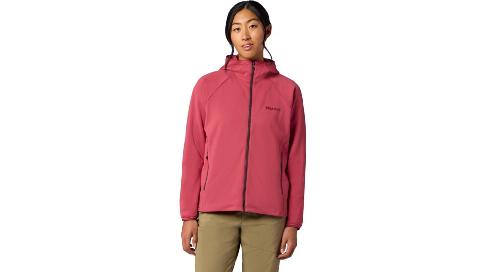 Marmot Leconte Fleece Hoody -Women's, Dried Rose, Medium, 195115380922