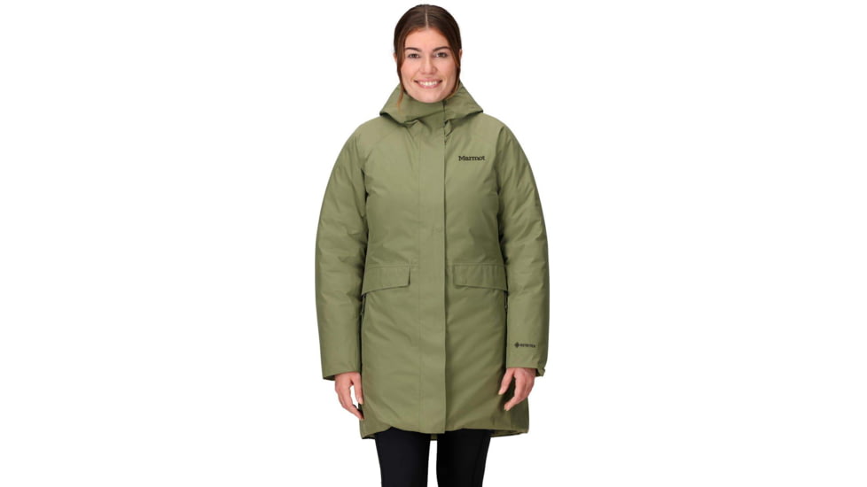Marmot Oslo GORE-TEX Jacket - Womens, Olive Grove, Small, 195115330835