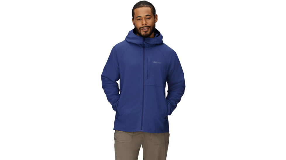 Marmot Pinnacle DriClime Hoody - Men's, Twilight Blue, XL, M15385-23091XL
