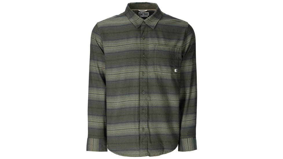 Marmot Rush Creek Lightweight Flannel Long Sleeve Shirt - Men's, Nori Stripe, Small, 195115421847