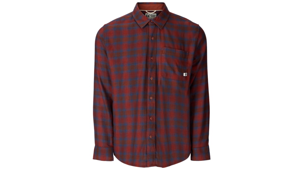 Marmot Rush Creek Lightweight Flannel Long Sleeve Shirt - Men's, Pecan Plaid, Small, 195115421892