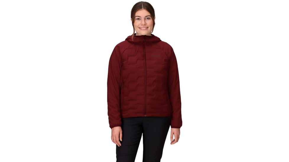 Marmot WarmCube Active Aerothermal Hoody - Women's, Acai Berry, Small, 195115345587