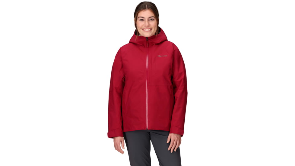 Marmot Waypoint GORE-TEX Jacket - Women's, Red Mulberry, Medium, 195115329495